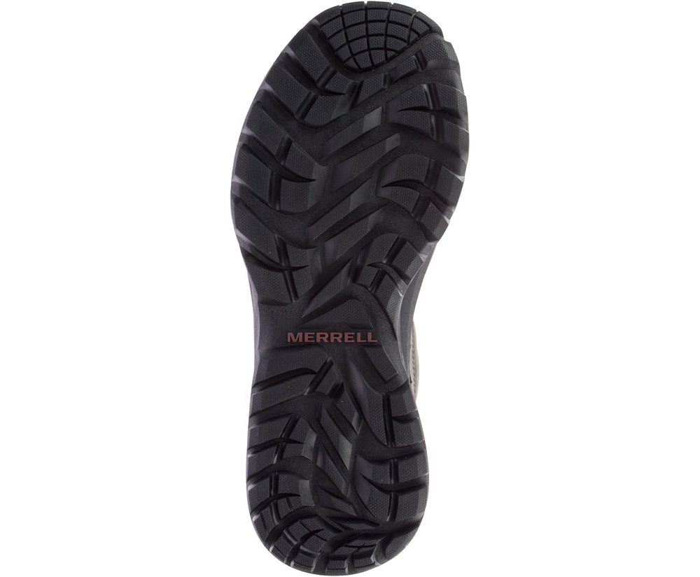 Merrell Boots Grey/Black - Thermo Slush Mid Shell Waterproof - Mens 16WVMYAPS